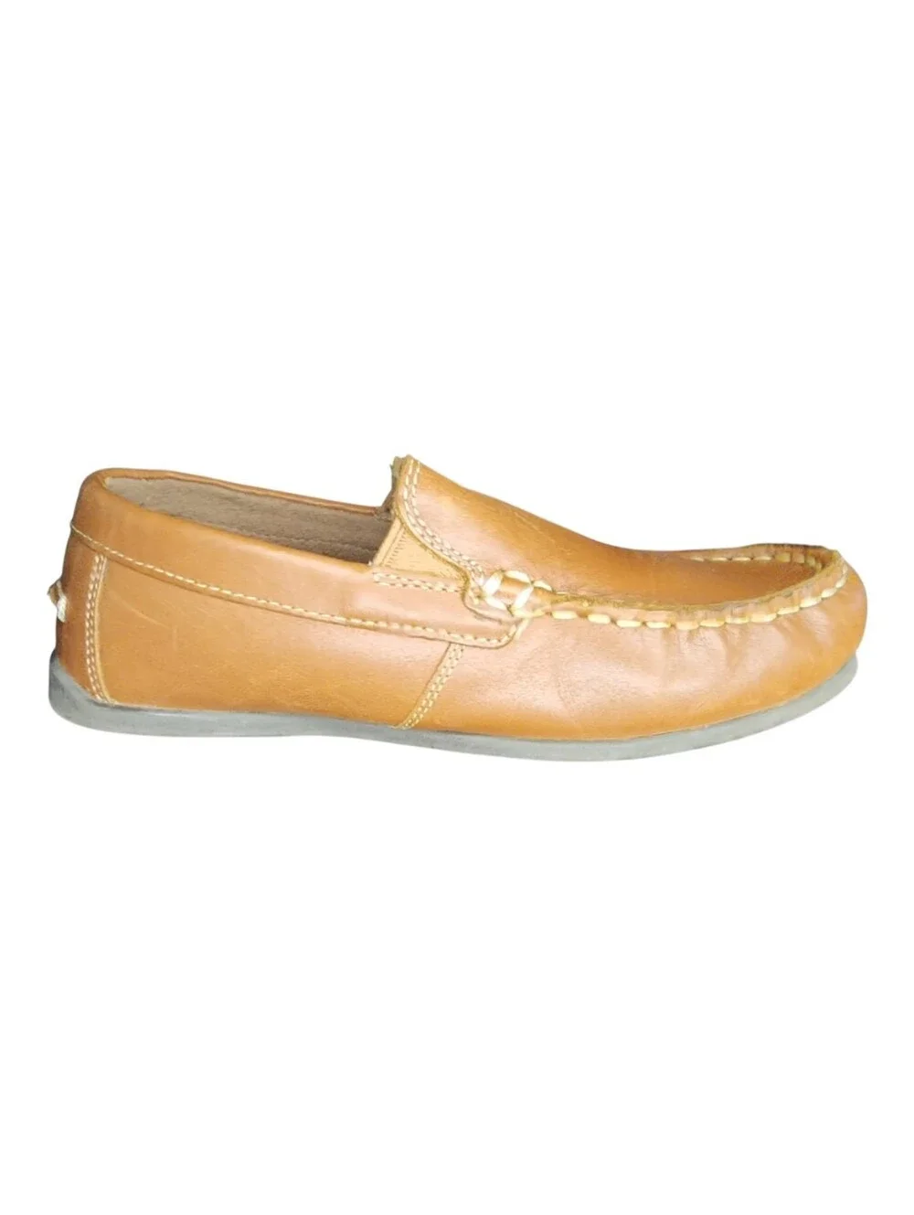 Florsheim Jasper Jr. Moc Toe Venetian Loafers, Boys 3 Wide